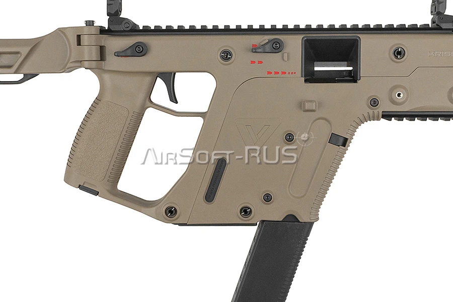 Пистолет-пулемёт Krytac Kriss Vector GBB Gen 2 FDE (KTGBB-VSMGF-FDE05)