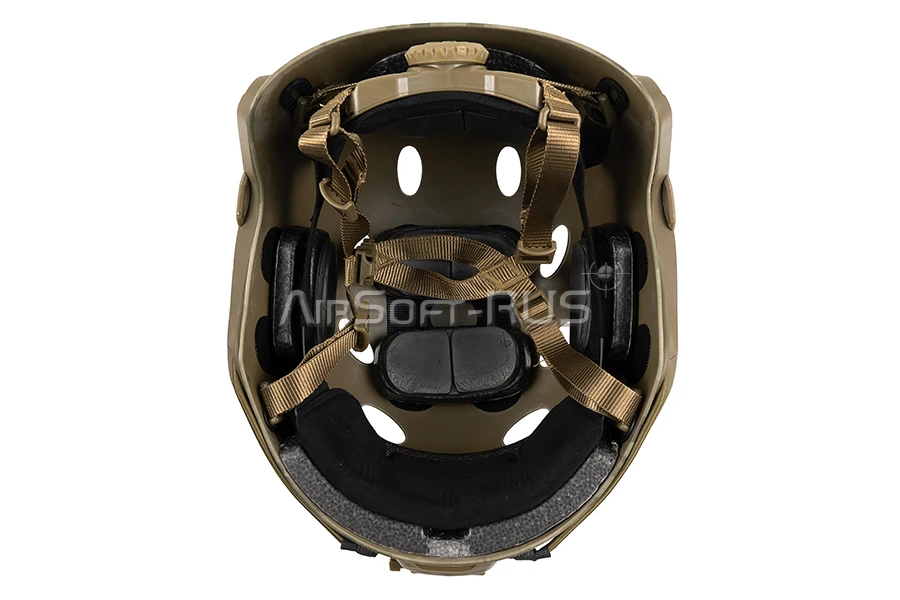 Шлем WoSporT Ops Core FAST Carbon Дым (HL-06-PJ-DM)