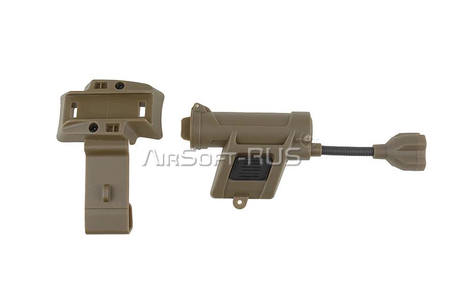 Фонарь нашлемный WoSporT MPLS 4.0 TAN (LT-14-T)