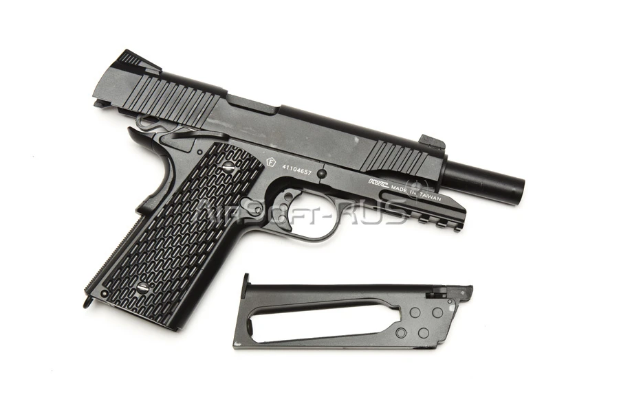 Пистолет KWC Colt 1911 Kimber Warrior CO2 GBB (DC-KCB-77AHN) [6]