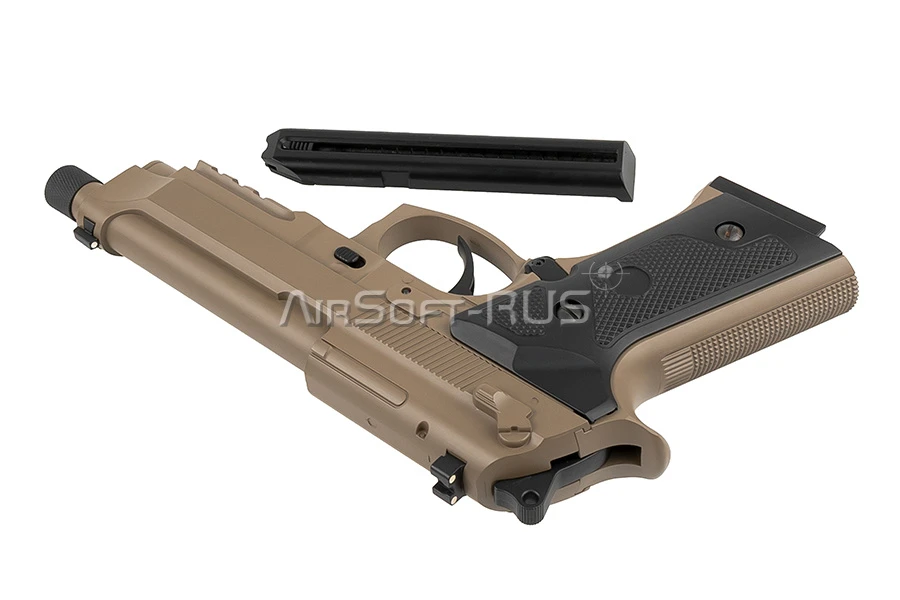 Пистолет Cyma Beretta M92 UP Version AEP TAN (CM132S TN)