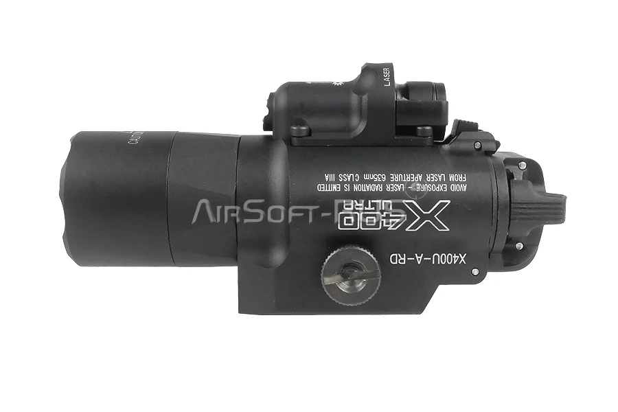Тактический фонарь Sotac X400U + ЛЦУ BK (SD-009 BK)