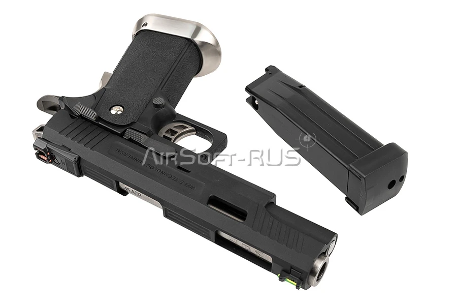 Пистолет WE Hi Capa 5.1 Force (Ruled) BK (WE-H001-WET-BK)