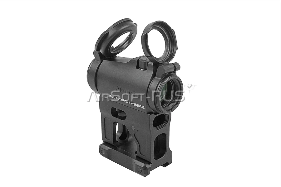 Коллиматорный прицел Evolution Gear T2 Sight W FAST Micro Ver 2022 BK (EVG-843-BK)