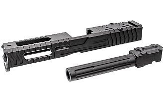 Затвор 5KU 9INE для Glock 17 Gen 3 TM/WE BK (JI-102-BK)
