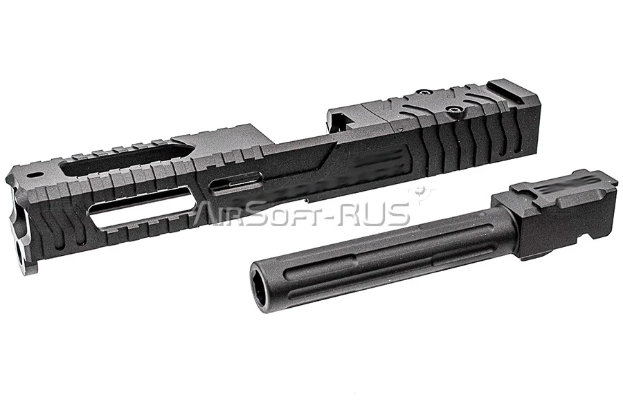 Затвор 5KU 9INE для Glock 17 Gen 3 TM/WE BK (JI-102-BK)