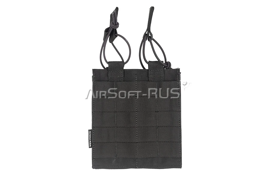 Подсумок Stich Profi модульный на 2 магазина АК, РПК FASTCLIP (molle) BK (SP76722BK-FC)