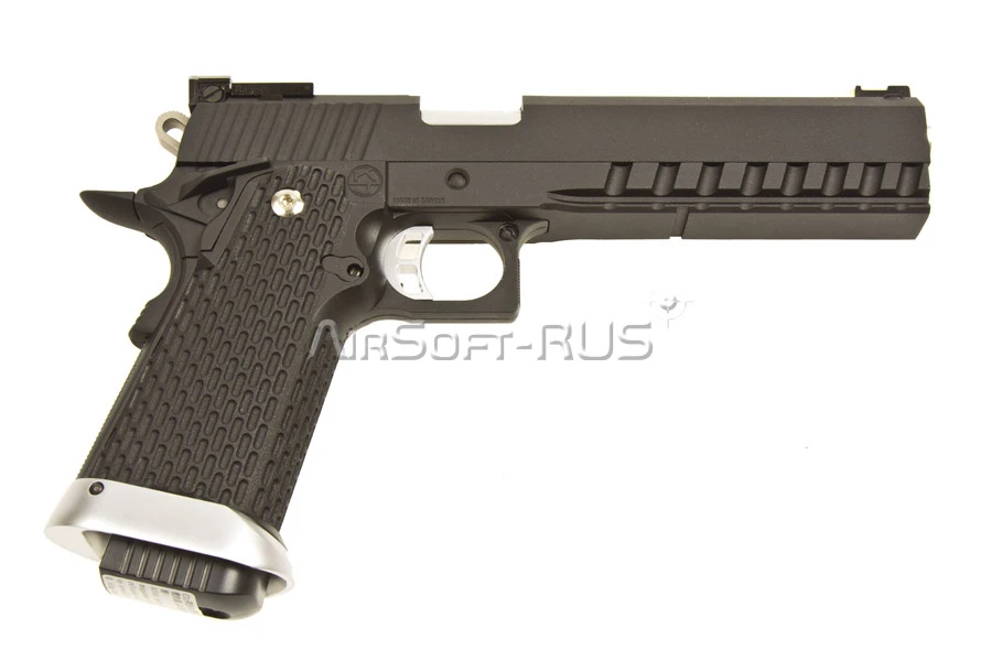 Пистолет KJW Hi-Capa 6' KP-06 Black CO2 GBB (DC-CP230(BK)) [2]