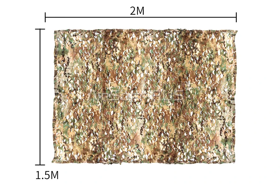 Камуфляжная сеть WoSporT 1.5*2м MC (AC-47-01-CP)