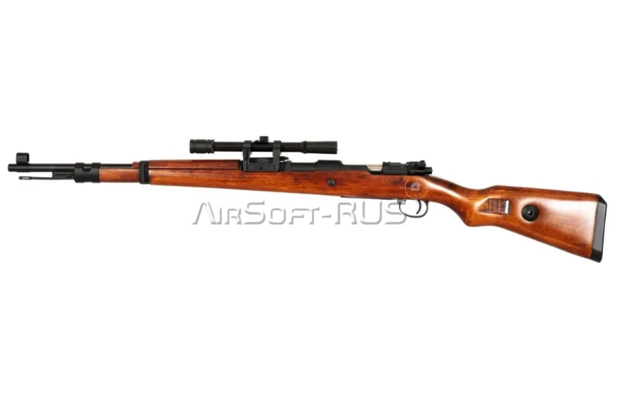 Винтовка Snow Wolf Kar98K с оптическим прицелом Spring wood (SW-022A(W))