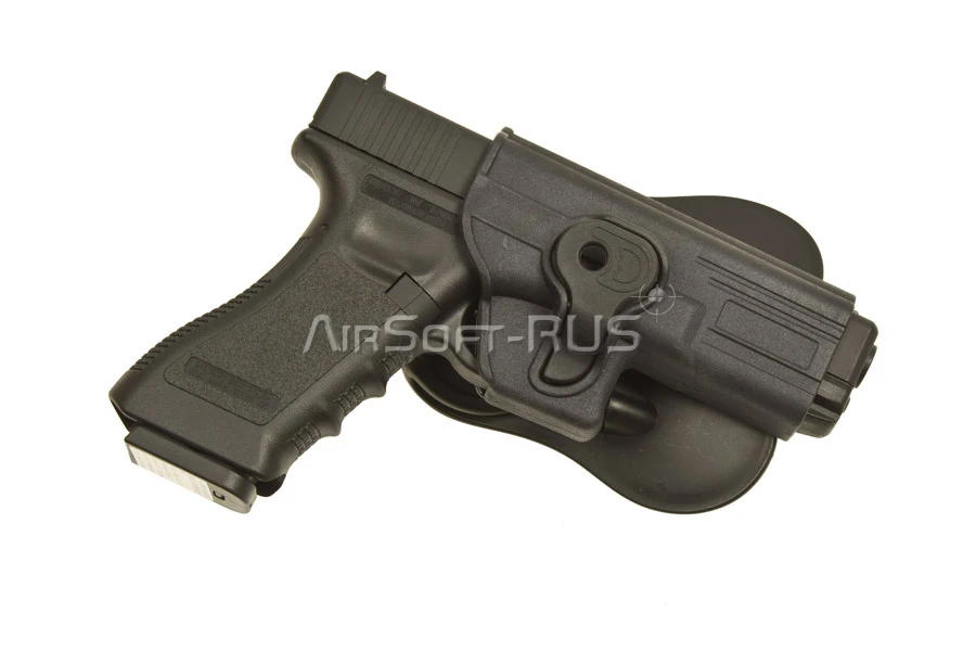 Кобура WoSporT пластиковая IMI для Glock BK (GB-42-R-BK)