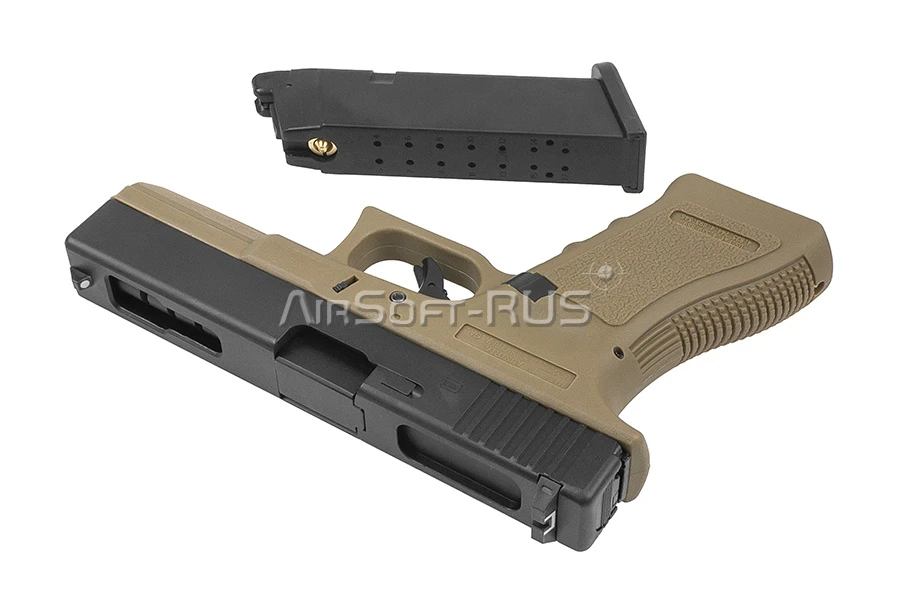 Пистолет East Crane Glock 18C DE/BK (EC-1103-DE/BK)