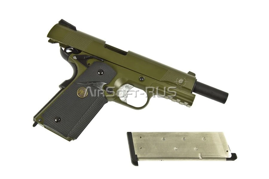 Пистолет WE Colt 1911 MEU SOC GGBB (DC-GP111-SOC(OD)) [1]