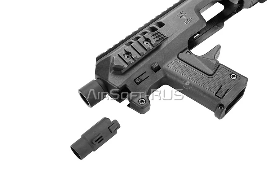 Карабин-кит CAA Airsoft Micro Roni для пистолета Glock (CAD-SK-08-BK)