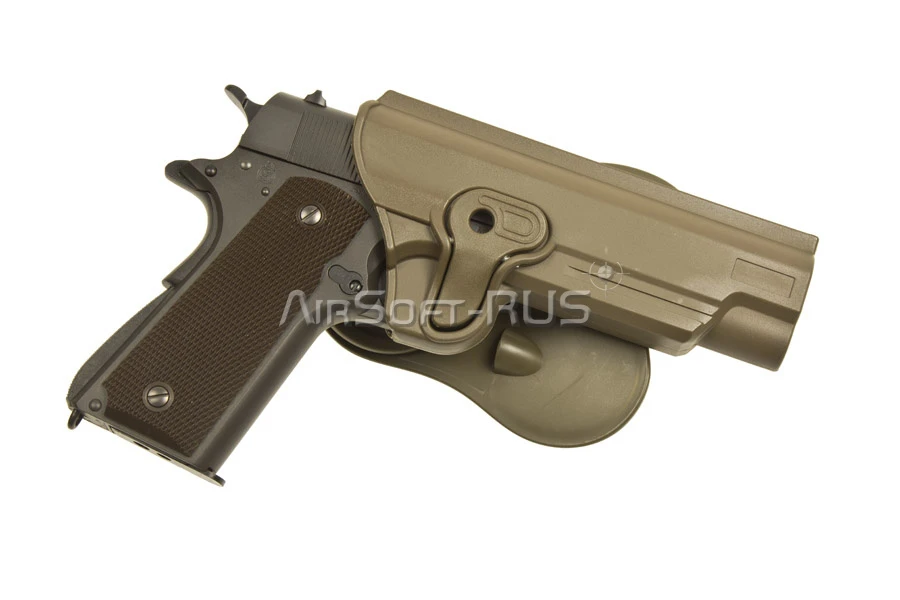 Кобура WoSporT пластиковая IMI для Colt 1911 TAN (GB-44-T)