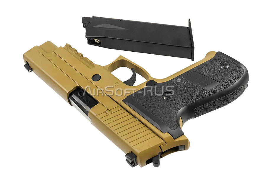 Пистолет WE SigSauer P226 Mk.25 TAN GGBB (GP431(TAN))