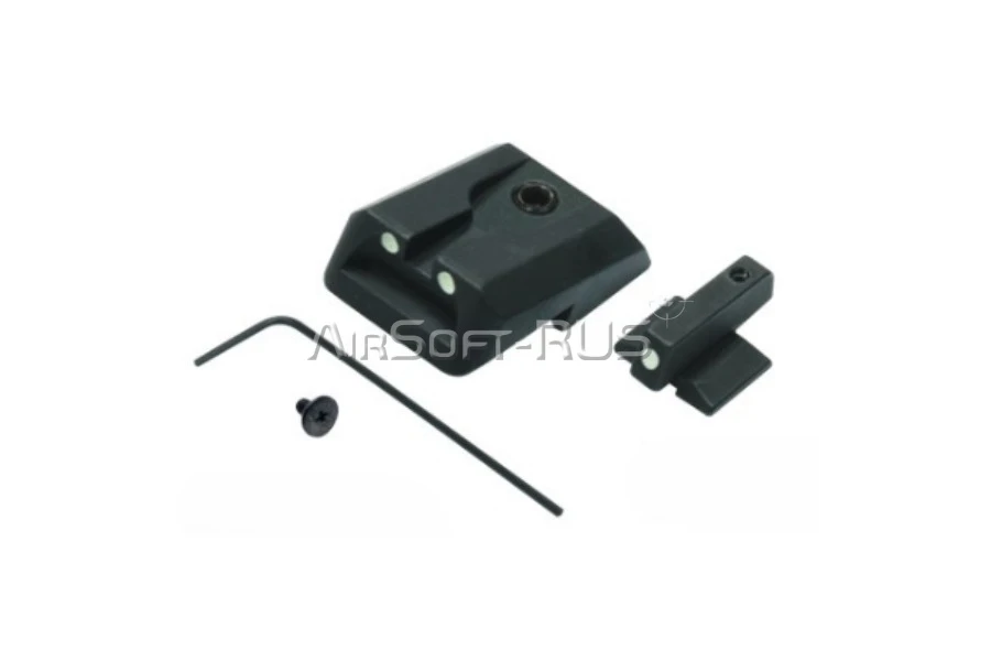 Мушка и целик Guarder для GBB пистолетов M45A1 TM (M45A1-14)