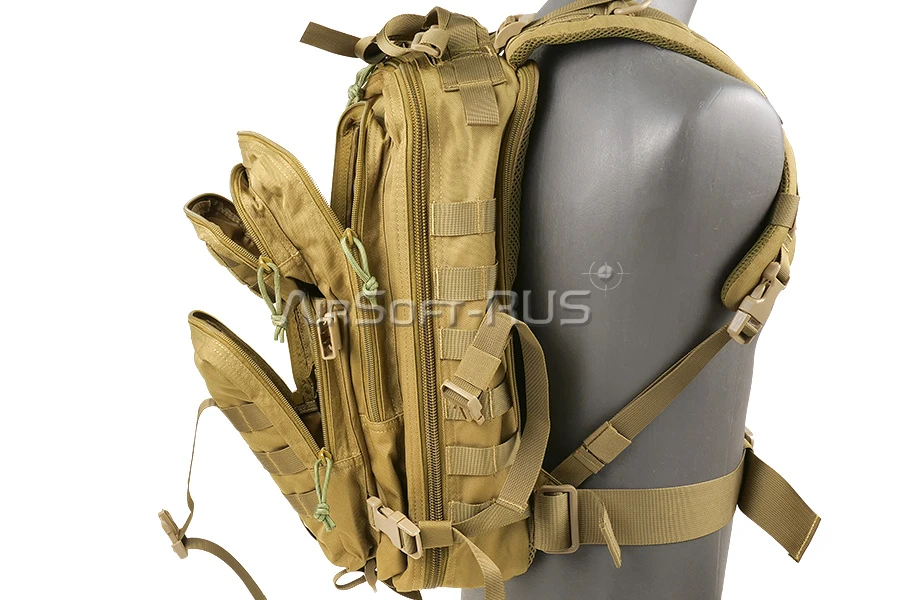 Рюкзак WoSporT 3P Tactical Backpack KH (BP-02-T)