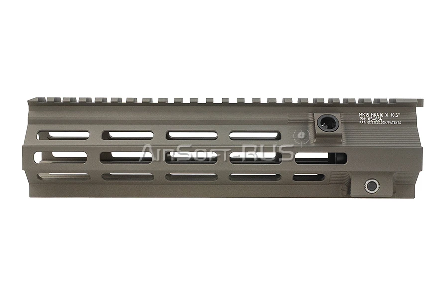 Цевьё Angry Gun Super Modular M-LOK 10.5″ для HK416 UMAREX/VFC DDC (ANG-MK15-10.5U-DDC)