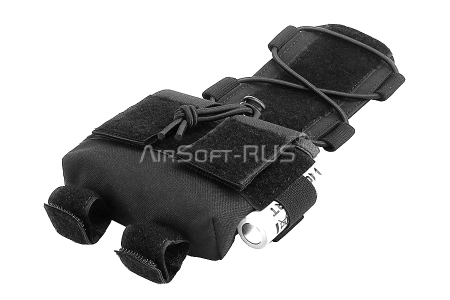 Нашлемный подсумок WoSporT BK (HL-ACC-59-BLK)