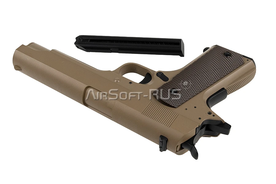 Пистолет Cyma Colt 1911 AEP TAN (CM123TN)