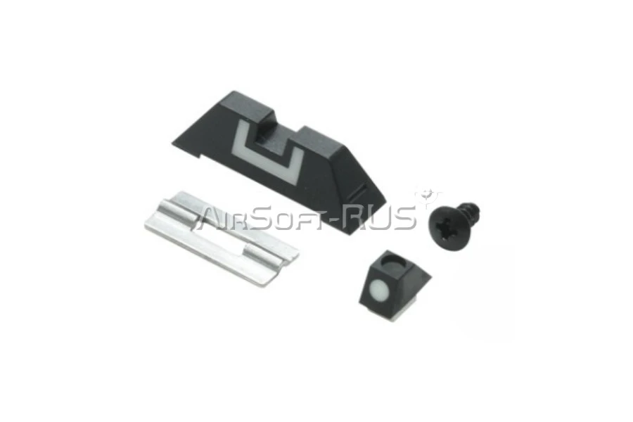 Мушка и целик Guarder для GBB пистолетов серии Glock TM (GLK-229)