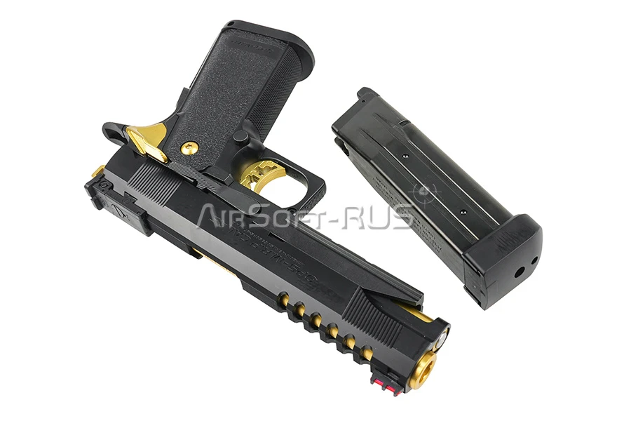 Пистолет Tokyo Marui Hi-Capa 5.1 Gold Match GGBB (TM4952839142672)