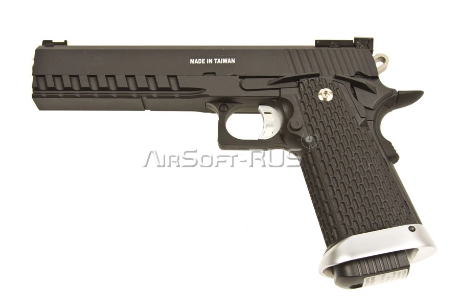 Пистолет KJW Hi-Capa 6' KP-06 Black CO2 GBB (DC-CP230(BK)) [1]