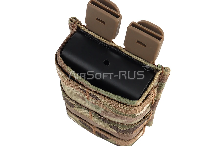 Подсумок WoSporT магазинный открытый одинарный для магазинов М4 MC (MG-F-13R-CP)