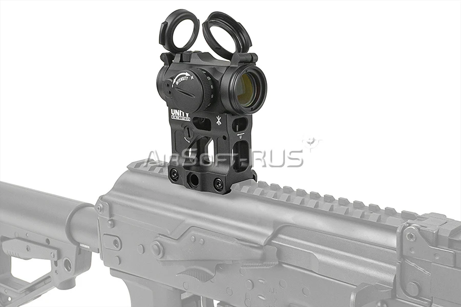 Коллиматорный прицел Evolution Gear T2 Sight W FAST Micro Ver 2022 BK (EVG-843-BK)