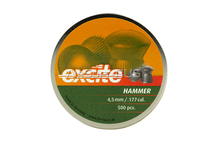 Пули пневматические H&N Excite Hammer 4,5 мм 0,51 гр (500 шт) (AG-AIR-73134)