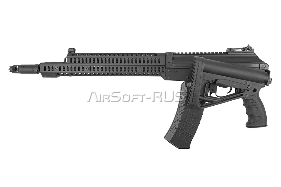 Автомат LCT АК-12U с цевьем "Спорт" (ZK-12U)