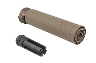Глушитель с трассерным модулем Angry Gun SOCOM556-RC3 FDE (ANG-RC3T-FDE)