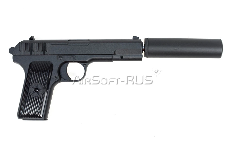 Пистолет Galaxy TT с глушителем spring (G.33A)