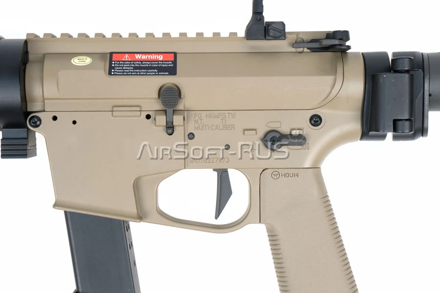Пистолет пулемет Ares M4 45 PISTOL TAN (AR-084E)