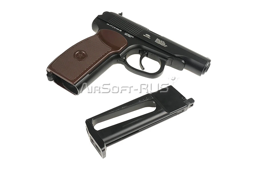 Пистолет пневматический Gletcher ПМ GBB 4.5 мм (RA53093)