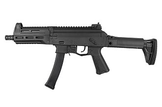 Пистолет-пулемет WELL Pro ППК-20 GBB (WP-GBB-WE06GM-BK)