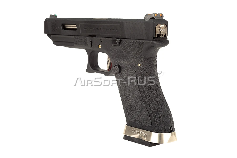 Пистолет WE Glock 34 Custom BK (GP660-34-BS)