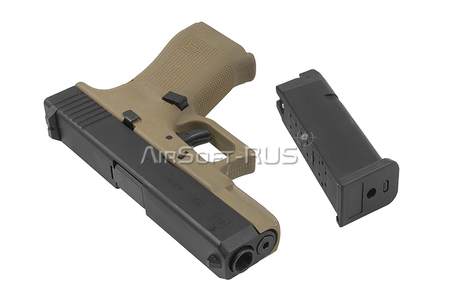 Пистолет East Crane Glock 19X Gen 5 DE/BK (EC-1302-DE/BK)