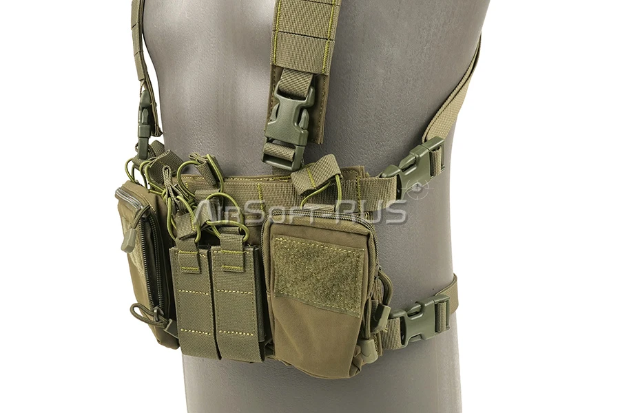 Нагрудник WoSporT D3CRH Tactical Chest Rig OD (VE-89-RG)