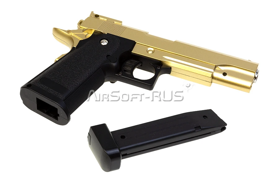 Пистолет Galaxy Colt Hi-Capa Desert spring (G.6GD)