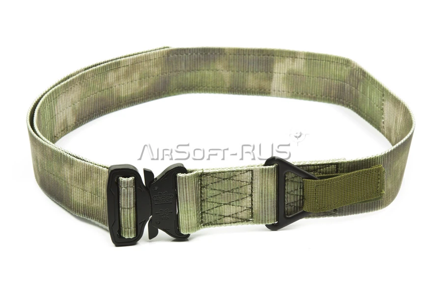 Ремень пистолетный WoSporT riggers-belt с пряжкой типа Cobra Дым (BA-08-DM)