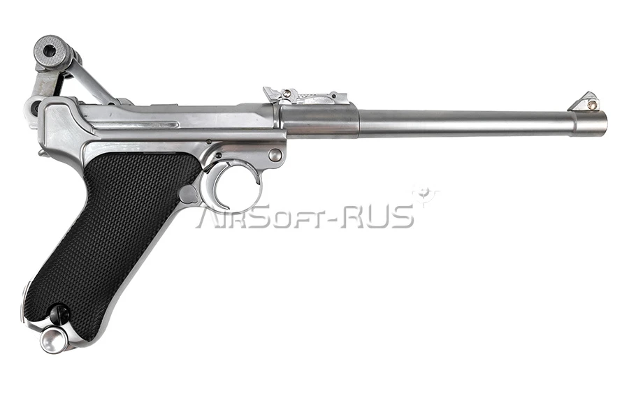 Пистолет WE Luger P08 Артиллерийский GGBB SV (WE-P006)