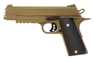 Пистолет Galaxy Colt custom spring Desert (G.38D)