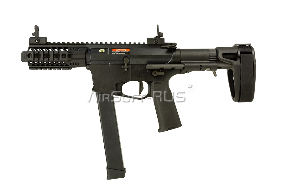 Пистолет пулемет Ares M4 45S-S BK (AR-085E)