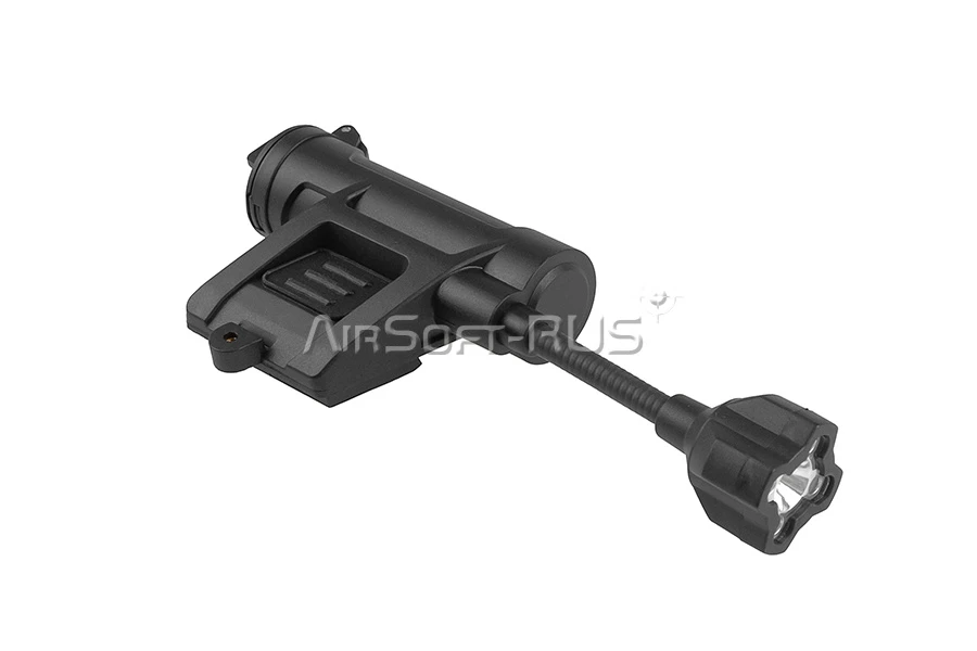 Фонарь нашлемный WoSporT MPLS 4.0 BK (LT-14-BK)
