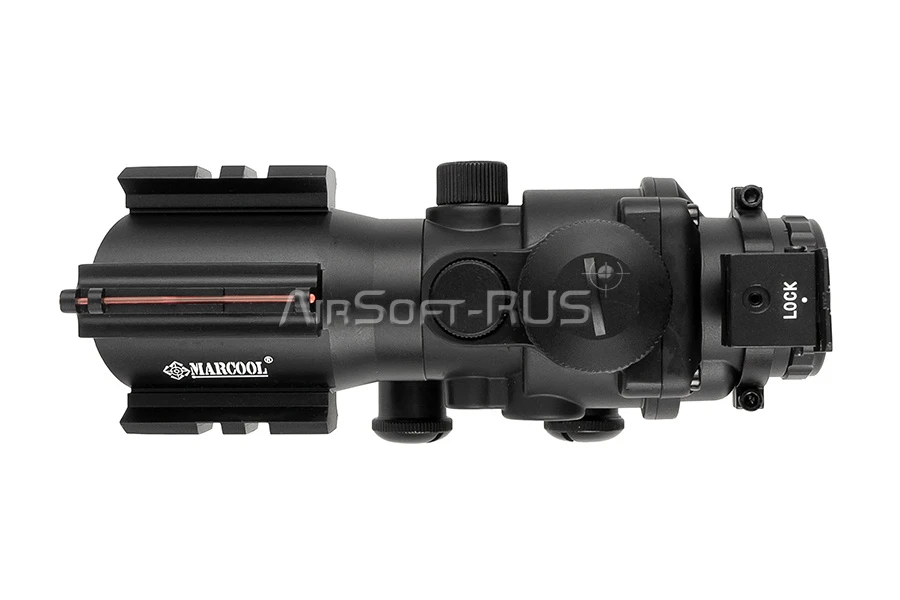 Прицел оптический Marcool ACOG GL 4X32 GE TA01NSN Red illuminated 11 stalls (HY9085)