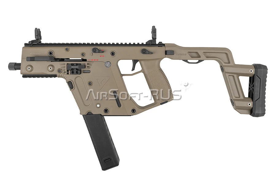 Пистолет-пулемёт Krytac Kriss Vector GBB Gen 2 FDE (KTGBB-VSMGF-FDE05)