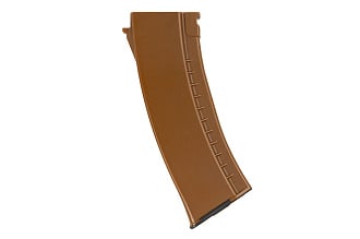 Магазин механический LCT для АК пластиковый 130 шаров, рыжий (PK-249) 