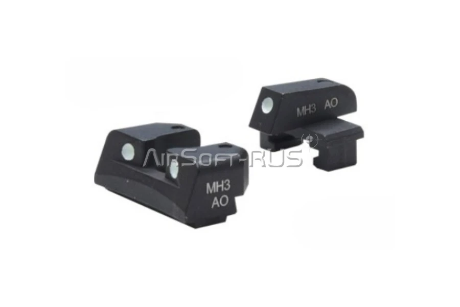 Мушка и целик Guarder для GBB пистолетов P226/E2 TM (P226-32)